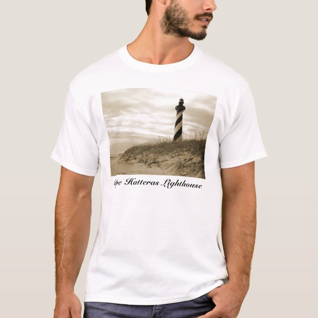 Camiseta Farol de Cape Hatteras (Frente)