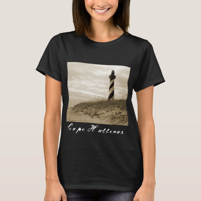 Camiseta Farol de Cape Hatteras (Frente)