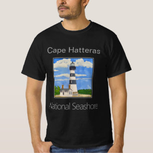 Camiseta Farol de Cape Hatteras, costa nacional