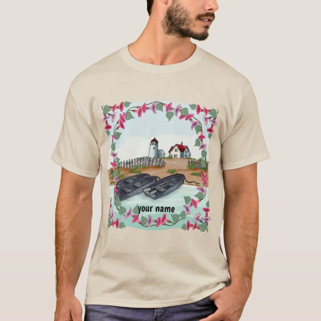 Camiseta Farol de Cape Neddick (Frente)
