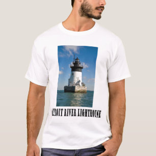 Camiseta Farol de Detroit River