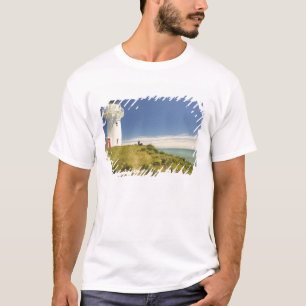 Camiseta Farol de East Cape, Eastland, Nova Zelândia
