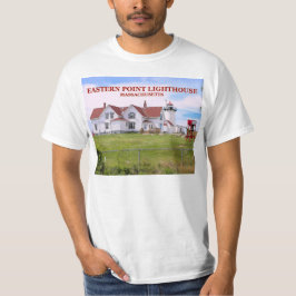 Camiseta Farol de East Point, Massachusetts T-Shirt