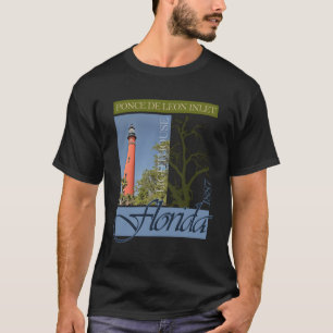 Camiseta Farol de entrada Ponce De Leon Flórida 1887