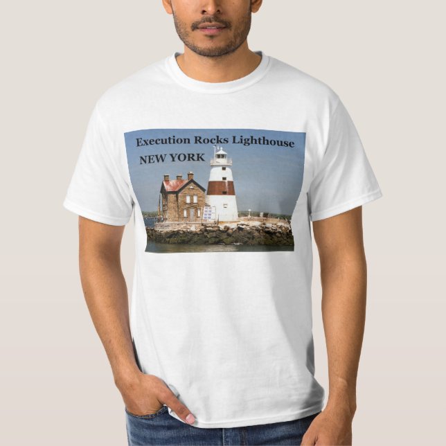Camiseta Farol de Execução, Camisa-T de Nova Iorque (Frente)