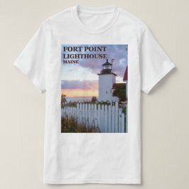 Camiseta Farol de Forte, Camisa-T Maine