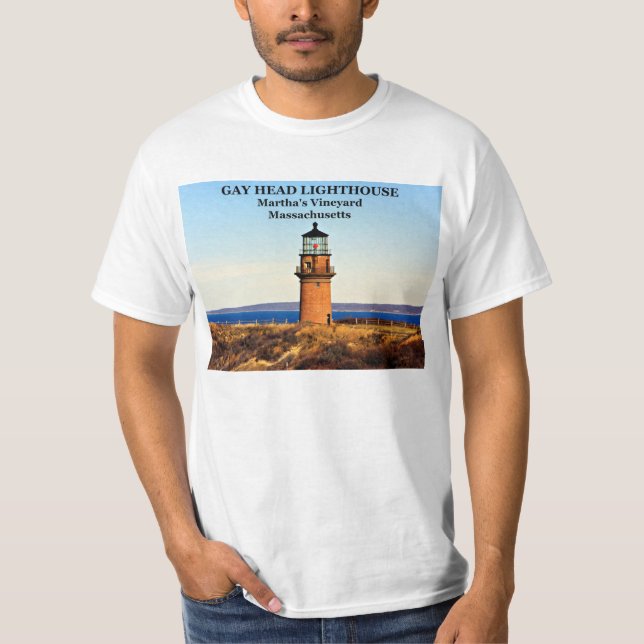 Camiseta Farol de gay, MÃES de Vinha de Martha (Frente)