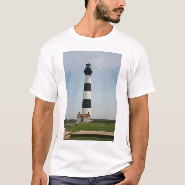 Camiseta Farol de Hatteras do cabo (Frente)