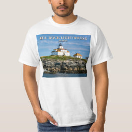 Camiseta Farol de Ovo, Bar Harbour Maine T-Shirt