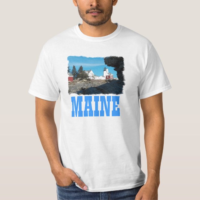 Camiseta Farol de Pemaquid (Frente)