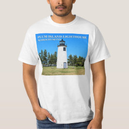 Camiseta Farol de Plum Island, Massachusetts T-Shirt