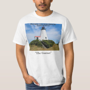 Camiseta Farol de Plymouth, "The Gurnet", MÃE T-Shirt