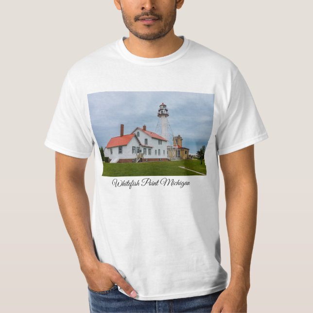 Camiseta Farol de Ponto Branco (Frente)