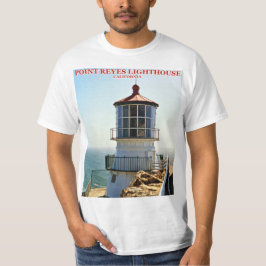 Camiseta Farol de Reyes do ponto, t-shirt de Califórnia