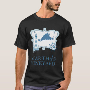Camiseta Farol De Roupa Do Estilo De Verão De Martha