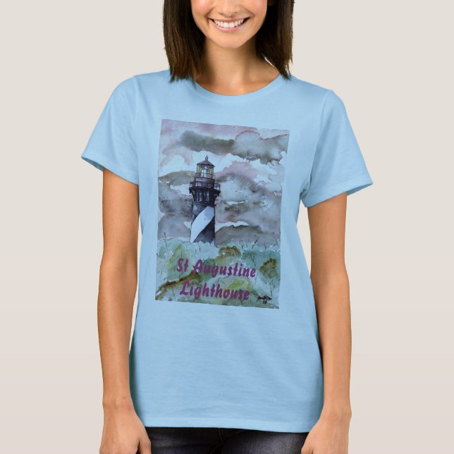 Camiseta Farol de St Augustine (Frente)