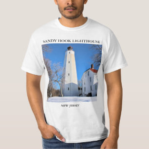 Camiseta Farol do gancho de Sandy, t-shirt de New-jersey