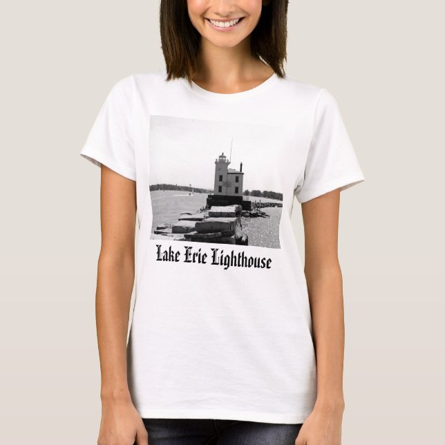 Camiseta Farol do Lago Erie (Frente)