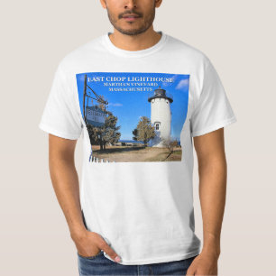 Camiseta Farol do leste da costeleta, t-shirt de