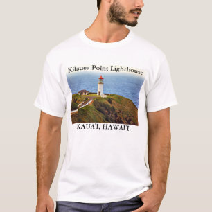 Camiseta Farol do ponto de Kilauea, Kaua'i, t-shirt de
