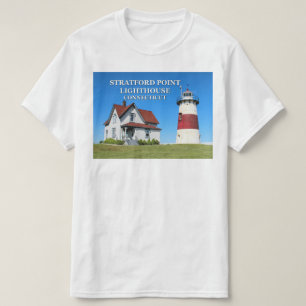 Camiseta Farol do ponto de Stratford, t-shirt de
