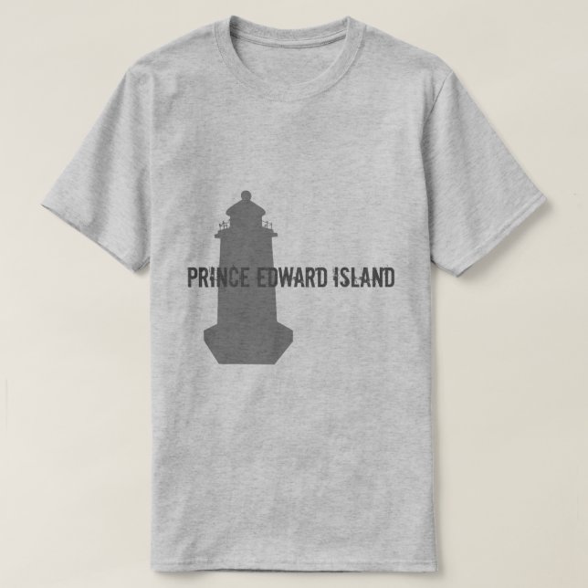 Camiseta Farol do Príncipe Edward Island (Frente do Design)
