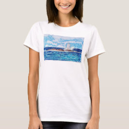 Camiseta Farol em Azul