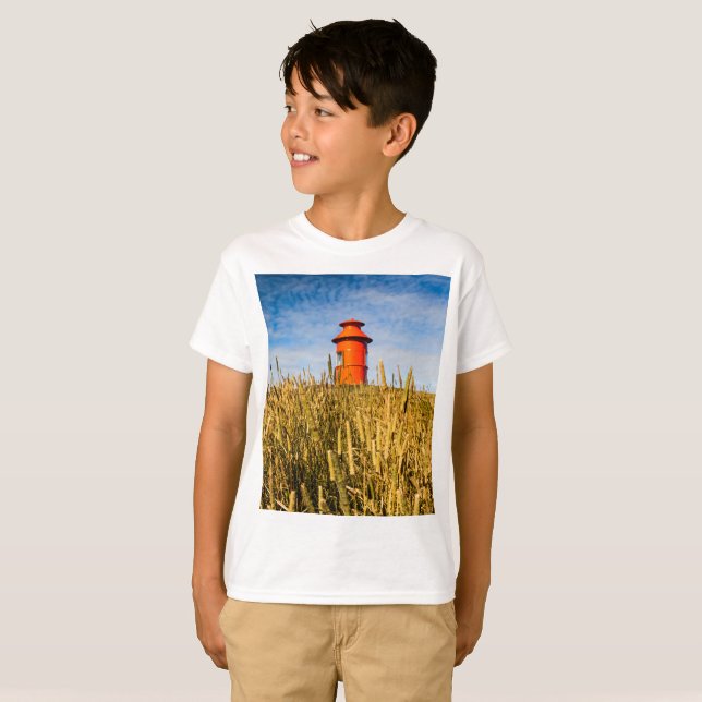 Camiseta Farol em Stykholmur, Islândia (Frente Completa)