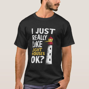 Camiseta Farol Eu Gosto Muito De Faróis À Parte