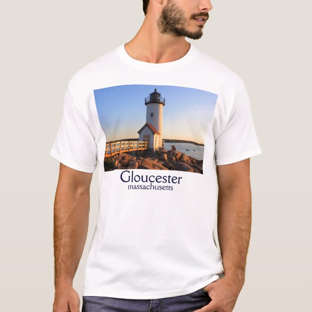 Camiseta Farol Gloucester de Annisquam (Frente)