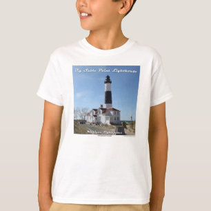 Camiseta Farol grande do ponto do Sable