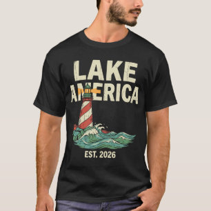 Camiseta Farol Lago América Est 2026 Vintage Retro