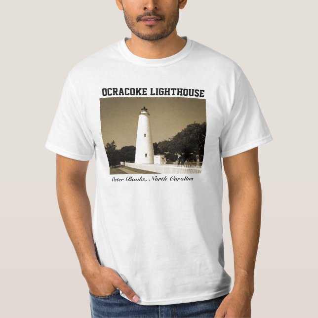 Camiseta Farol Ocracoke (Frente)