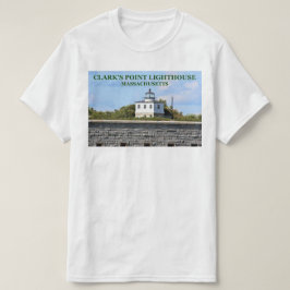 Camiseta Farol Point de Clark, Massachusetts T-Shirt