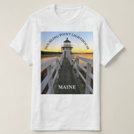 Camiseta Farol Ponto Duplo, Camisa-T Maine
