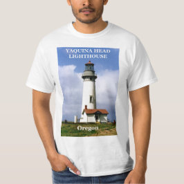 Camiseta Farol principal de Yaquina, t-shirt de Oregon