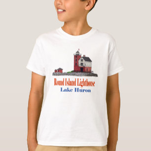 Camiseta Farol redondo da ilha