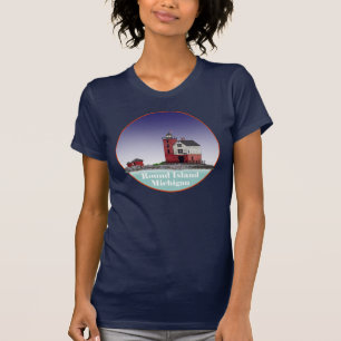 Camiseta Farol redondo da ilha
