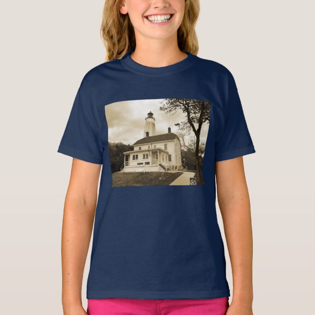 Camiseta Farol Sandy Hook (Frente)