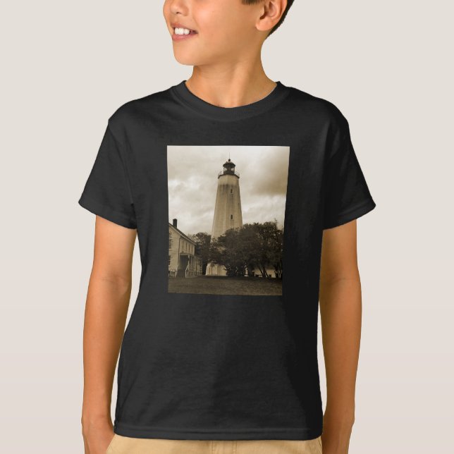 Camiseta Farol Sandy Hook (Frente)