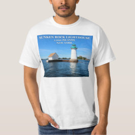 Camiseta Farol Sunken Rock, Nova Iorque