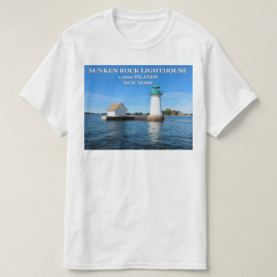Camiseta Farol Sunken Rock, Nova York