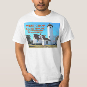 Camiseta Farol West Chop, Marthas Vineyard T-Shirt