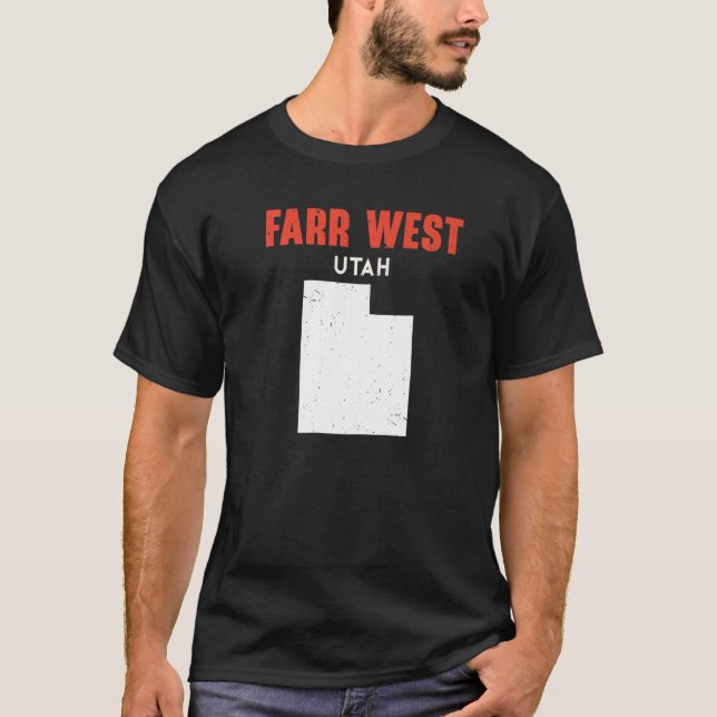 Camiseta Farr West Utah State America Viagem Utahan (Frente)