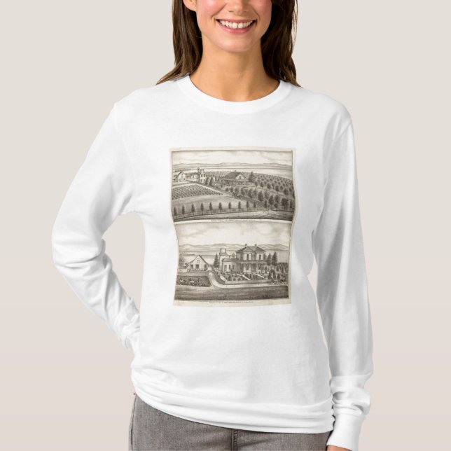 Camiseta Farrelly, residências de Mathews, fazendas (Frente)