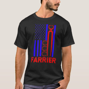 Camiseta Farrier Ferradura Hoof Trimming Equine Shoeing 1