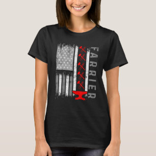 Camiseta Farrier Ferradura Hoof Trimming Equine Shoeing 4