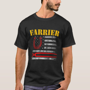 Camiseta Farrier Ferradura Hoof Trimming Equine Shoeing 7