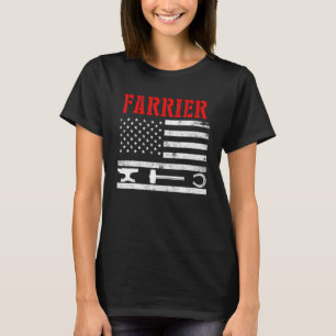 Camiseta Farrier Ferradura Hoof Trimming Equine Shoeing 9