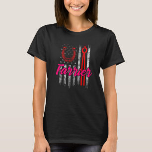 Camiseta Farrier Horsfere Hoof Trimming Equine Shoeing